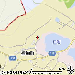 兵庫県小野市福甸町88周辺の地図