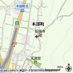 大阪府池田市木部町268周辺の地図