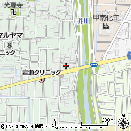 津田ハイツ周辺の地図