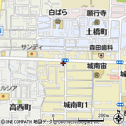 かさねや　高槻店周辺の地図