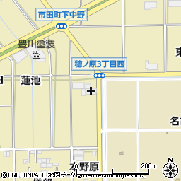株式会社東三河高木　第３工場周辺の地図