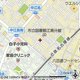 三重県鈴鹿市中江島町2-8周辺の地図