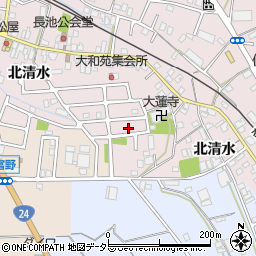 京都府城陽市長池北清水64-103周辺の地図