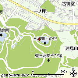 愛知県豊川市御油町下り沢周辺の地図