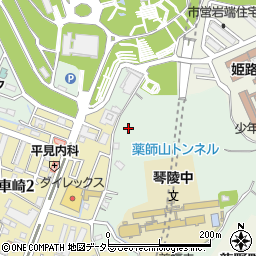 兵庫県姫路市山畑新田周辺の地図