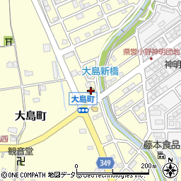 セブンイレブン小野大島町店周辺の地図
