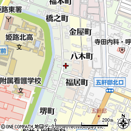 兵庫県姫路市竹田町31周辺の地図