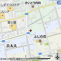 静岡県藤枝市高柳1204-2周辺の地図