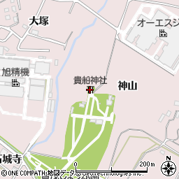 貴船神社周辺の地図