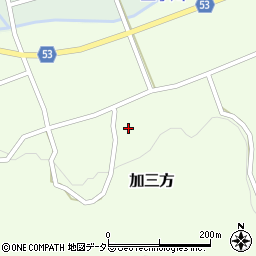 岡山県和気郡和気町加三方335-1周辺の地図