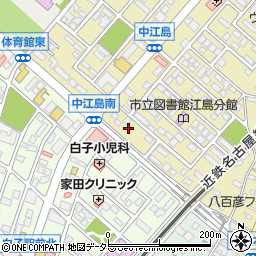 三重県鈴鹿市中江島町16周辺の地図