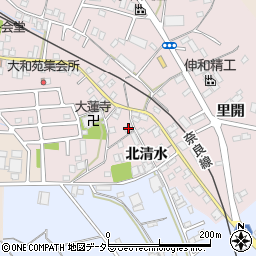 京都府城陽市長池北清水2周辺の地図