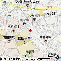 静岡県島田市三ッ合町2678周辺の地図
