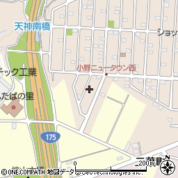 兵庫県小野市天神町80-1405周辺の地図