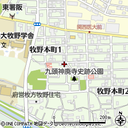 岡田ハイツ周辺の地図