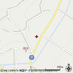 岡山県加賀郡吉備中央町上竹4089周辺の地図