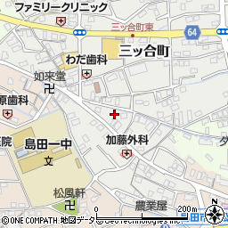 静岡県島田市三ッ合町2669周辺の地図