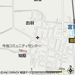 京都府城陽市枇杷庄出羽7-5周辺の地図