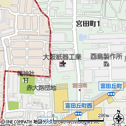 大阪紙器工業周辺の地図