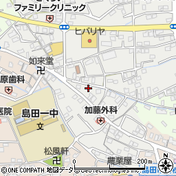 静岡県島田市三ッ合町2669-15周辺の地図