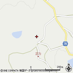 岡山県加賀郡吉備中央町上竹3881周辺の地図