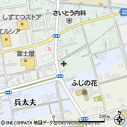静岡県藤枝市高柳1205周辺の地図