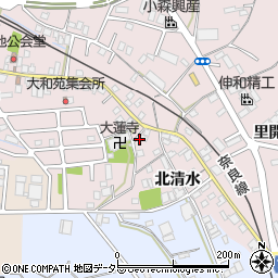 京都府城陽市長池北清水5周辺の地図
