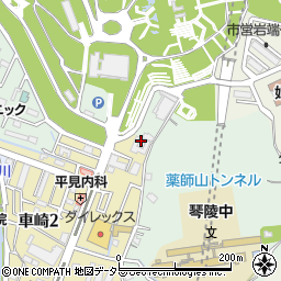 姫路薬師寮（更生保護法人）周辺の地図