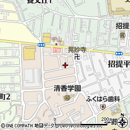 大阪府枚方市東牧野町29-9周辺の地図