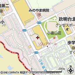 業務スーパー　ソフィアモール松井山手店周辺の地図