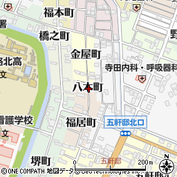 兵庫県姫路市八木町周辺の地図