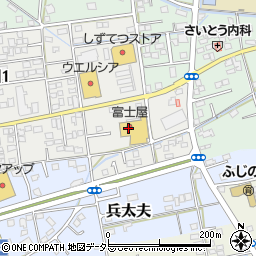 清水銀行富士屋高州店 ＡＴＭ周辺の地図
