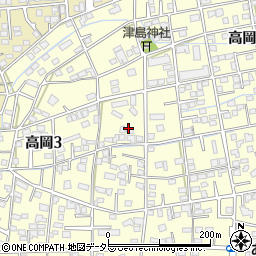 渡部克郎畳店周辺の地図