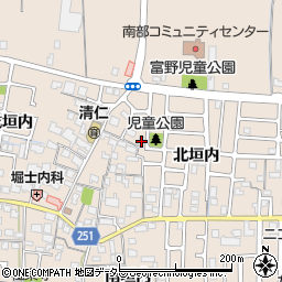 京都府城陽市富野北垣内110周辺の地図