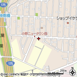 兵庫県小野市天神町80-1233周辺の地図