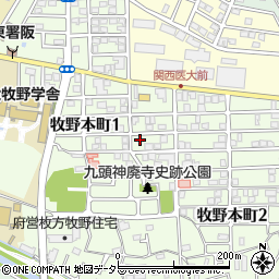 宇野田医院周辺の地図