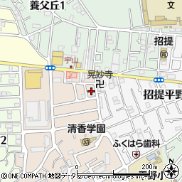 大阪府枚方市東牧野町32周辺の地図