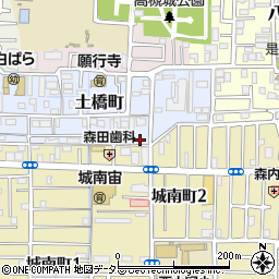 大阪府高槻市土橋町4-18周辺の地図