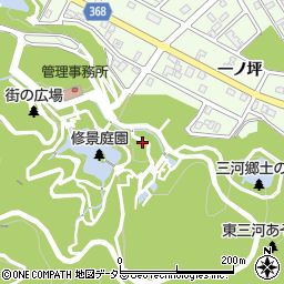 愛知県豊川市御油町登り沢周辺の地図