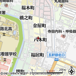 兵庫県姫路市八木町9周辺の地図