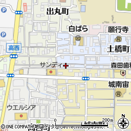 大阪府高槻市土橋町6-22周辺の地図