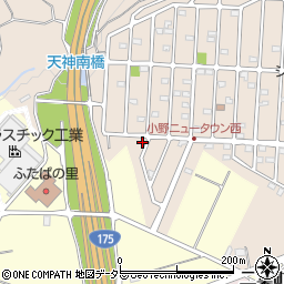 兵庫県小野市天神町80-1386周辺の地図