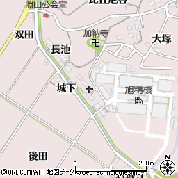 愛知県豊橋市賀茂町天神前周辺の地図