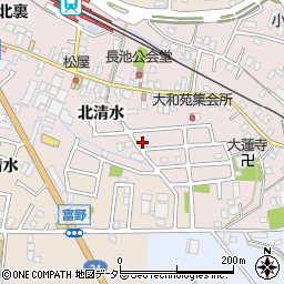 京都府城陽市長池北清水64-29周辺の地図