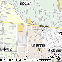 大阪府枚方市東牧野町28周辺の地図