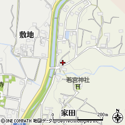 静岡県磐田市家田422-1周辺の地図