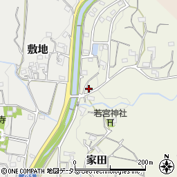 静岡県磐田市家田422周辺の地図