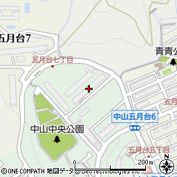 ジャルダン宝塚中山台弐番館Ｂ棟周辺の地図