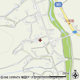静岡県浜松市浜名区引佐町奥山828-1周辺の地図