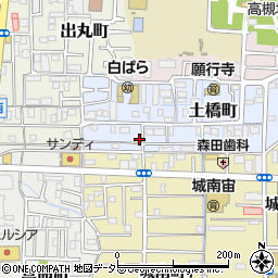 大阪府高槻市土橋町6-12周辺の地図